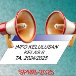 SK Penetapan Kelulusan Kelas 6 TA 2024/2025